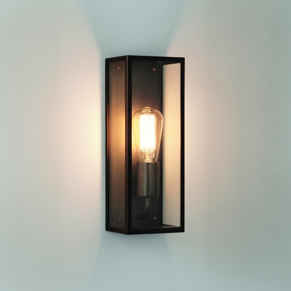 Elegant Bronze Outdoor Wall Light - Messina 130