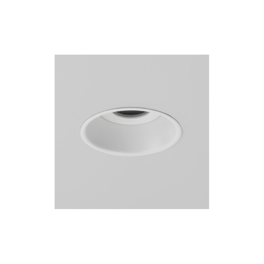 Minima Round LED Downlight - Fire-Rated IP65, Matt White