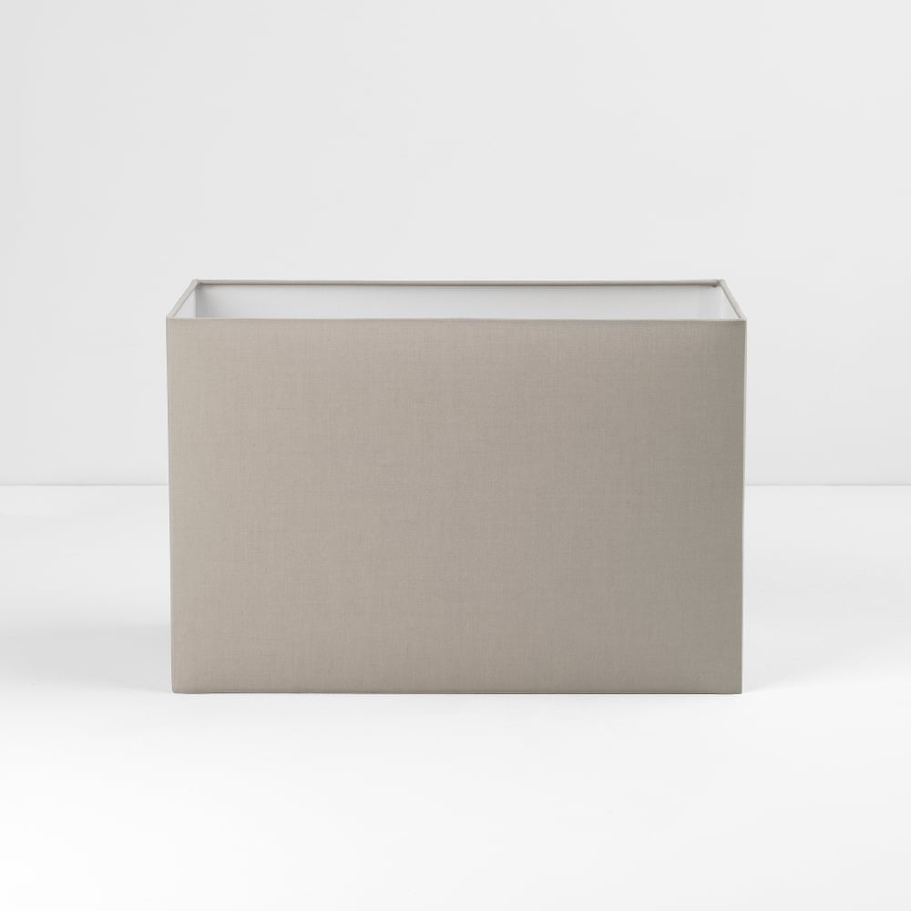 Putty Rectangle Lamp Shade 400mm