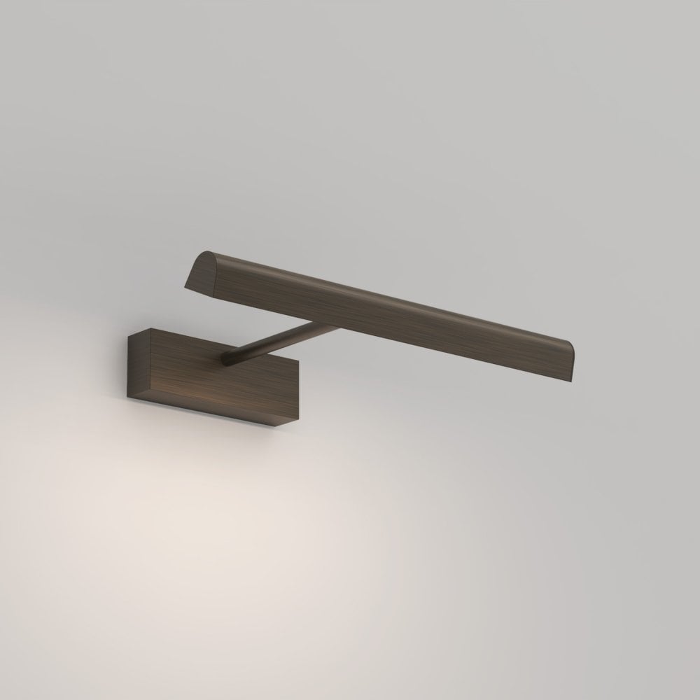 Sophisticated Bronze LED Picture Light - Renoir Collection, 35cm