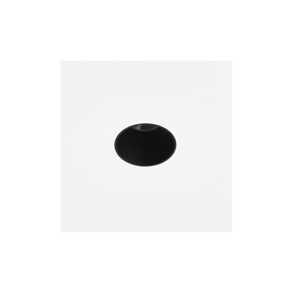 Black Void Round 80 Recessed Downlight