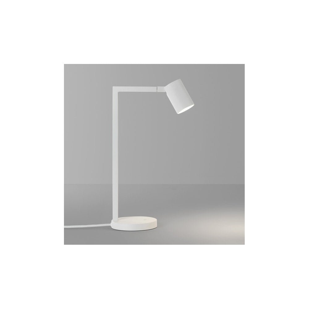 Sleek Ascoli LED Desk Lamp in Matte White