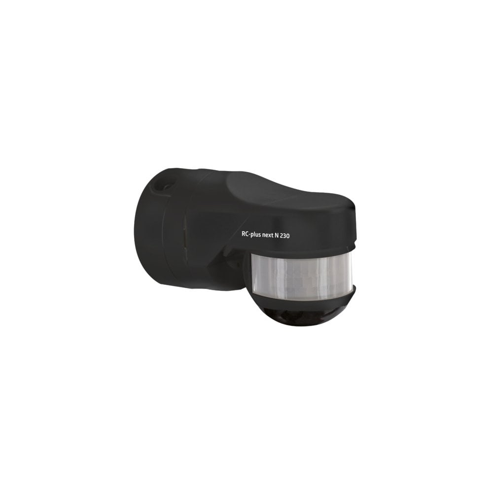 Black 20M PIR Motion Detector with Creep Zone Protection