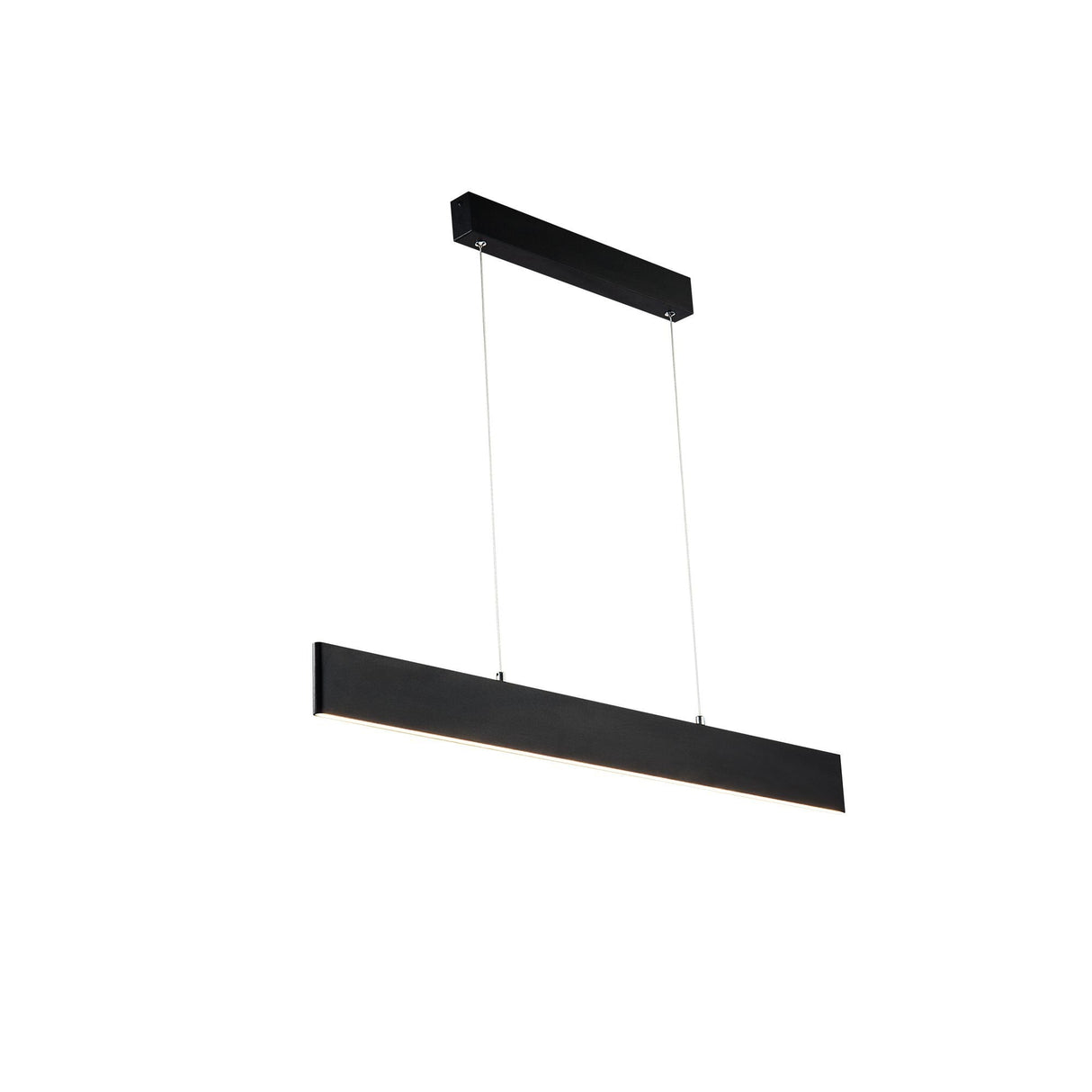 Contemporary Black Up-Down Ceiling Pendant Light Fixture, 30W