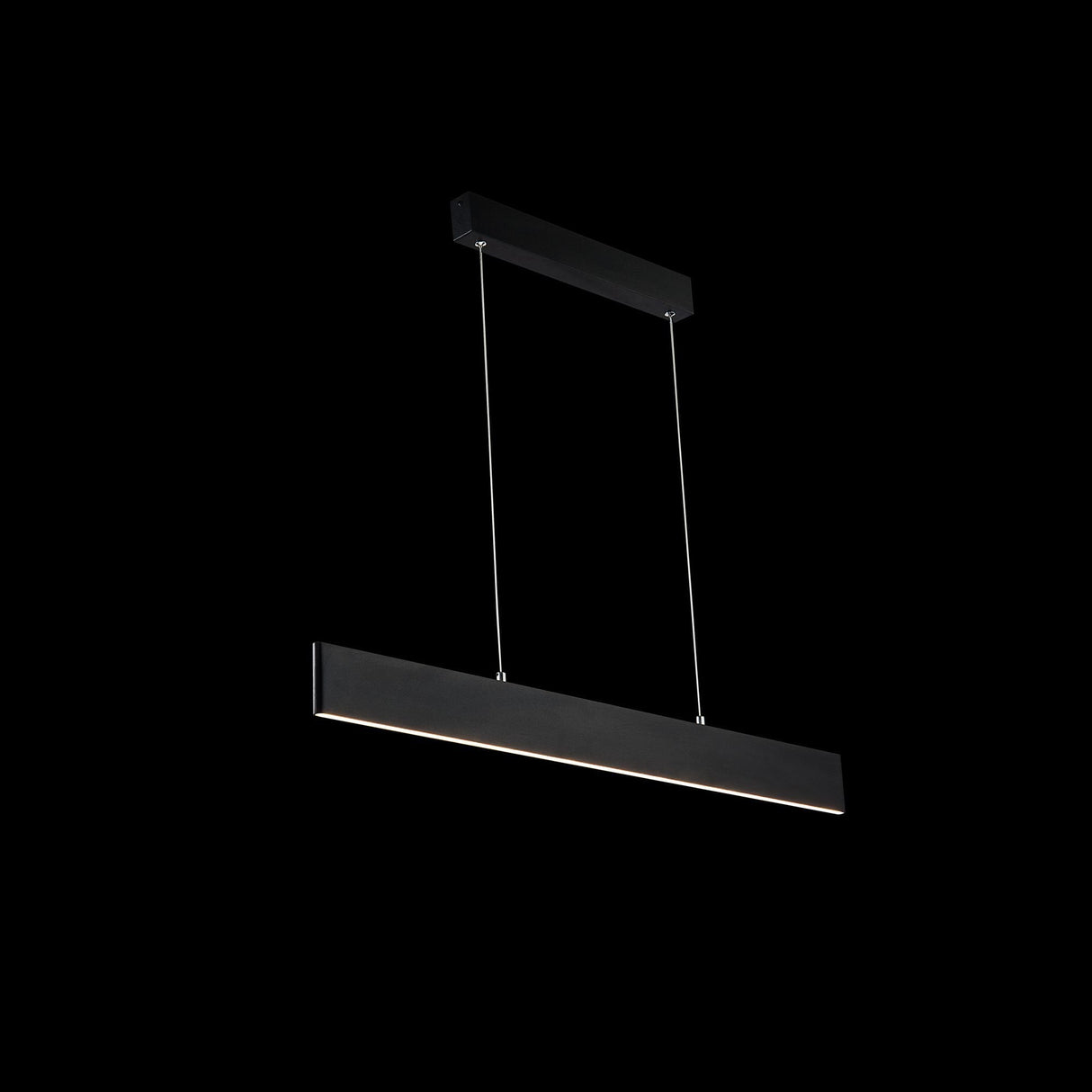 Contemporary Black Up-Down Ceiling Pendant Light Fixture, 30W