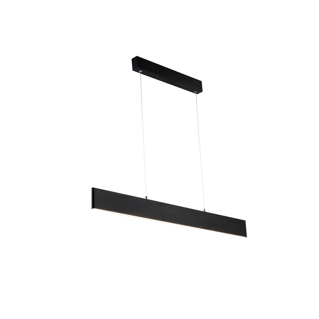 Contemporary Black Up-Down Ceiling Pendant Light Fixture, 30W