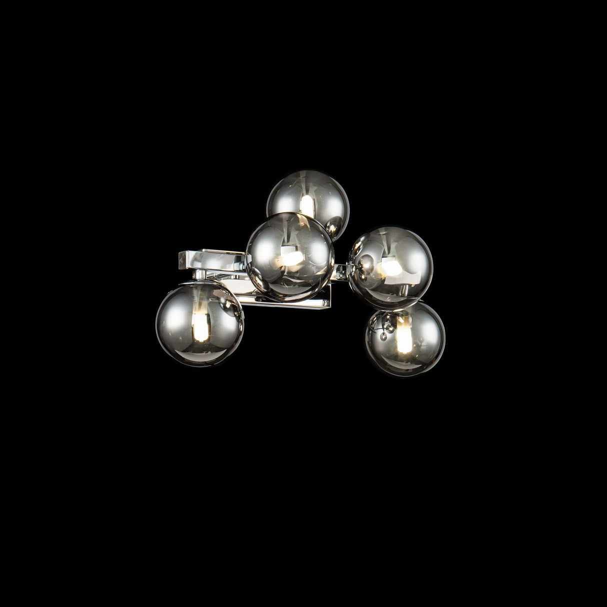 Sleek Dallas Chrome Wall Light Fixture