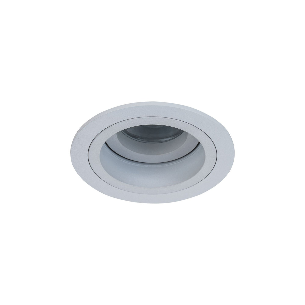 Sleek White Aluminum Downlight Fixture - GU10 50W