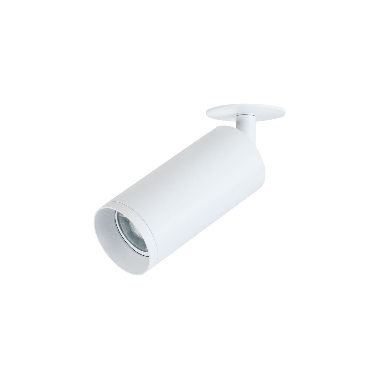 Sleek White Aluminum Ceiling Spotlight 1 x 50W