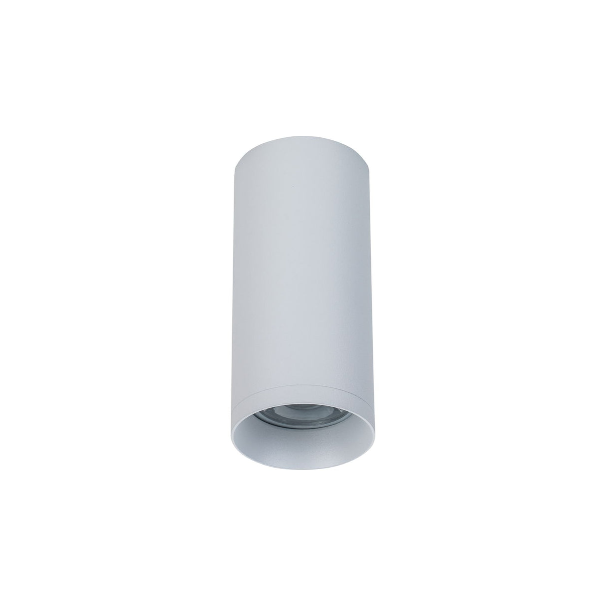 Sleek White Aluminum Ceiling Lamp with Adjustable Drop, 50W GU10