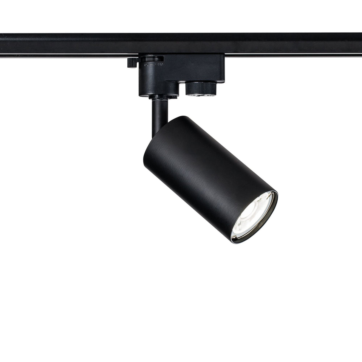 Sleek Black Adjustable Track Lighting – 50W GU10 Bulb