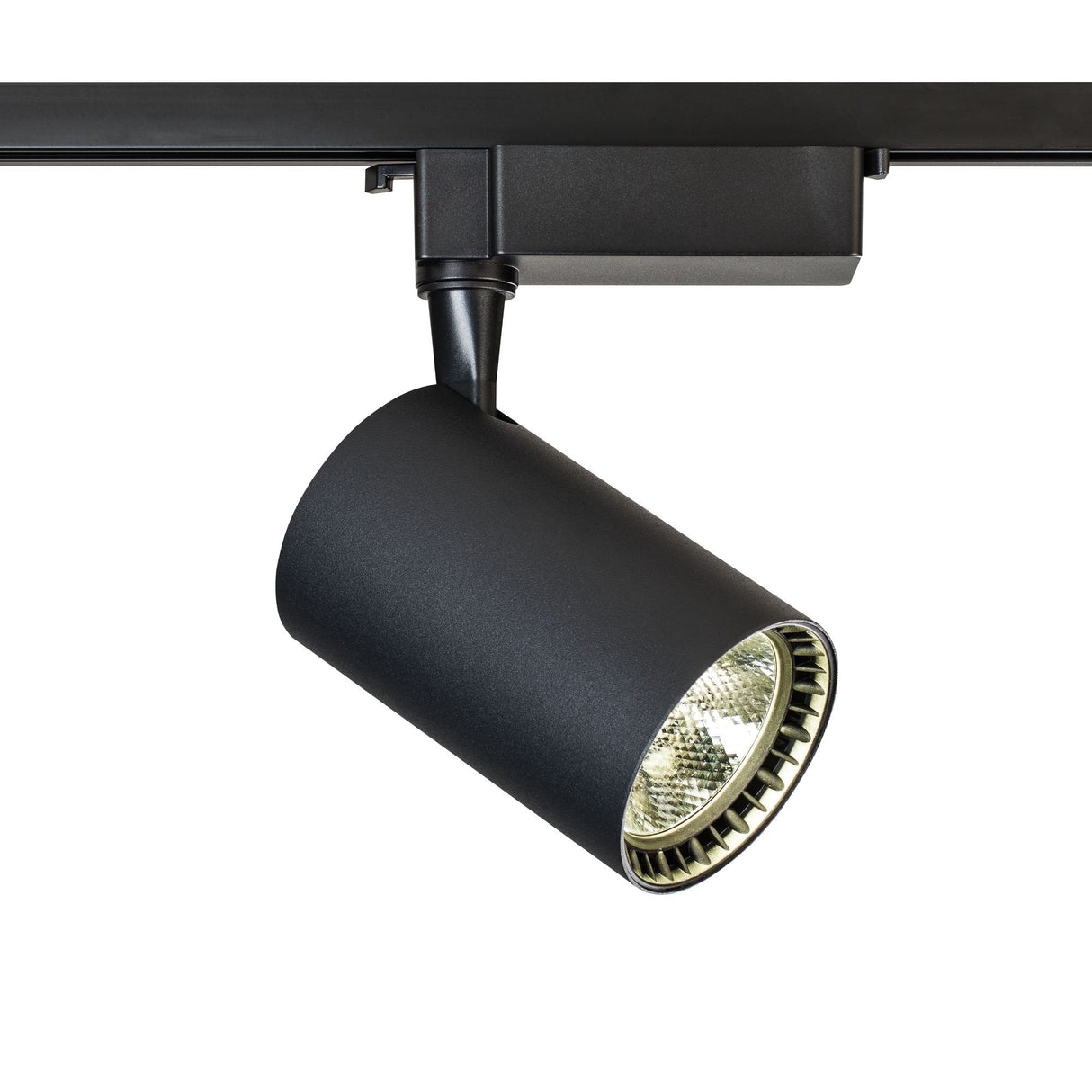 Sleek Black Aluminum 17W Track Lighting Fixture