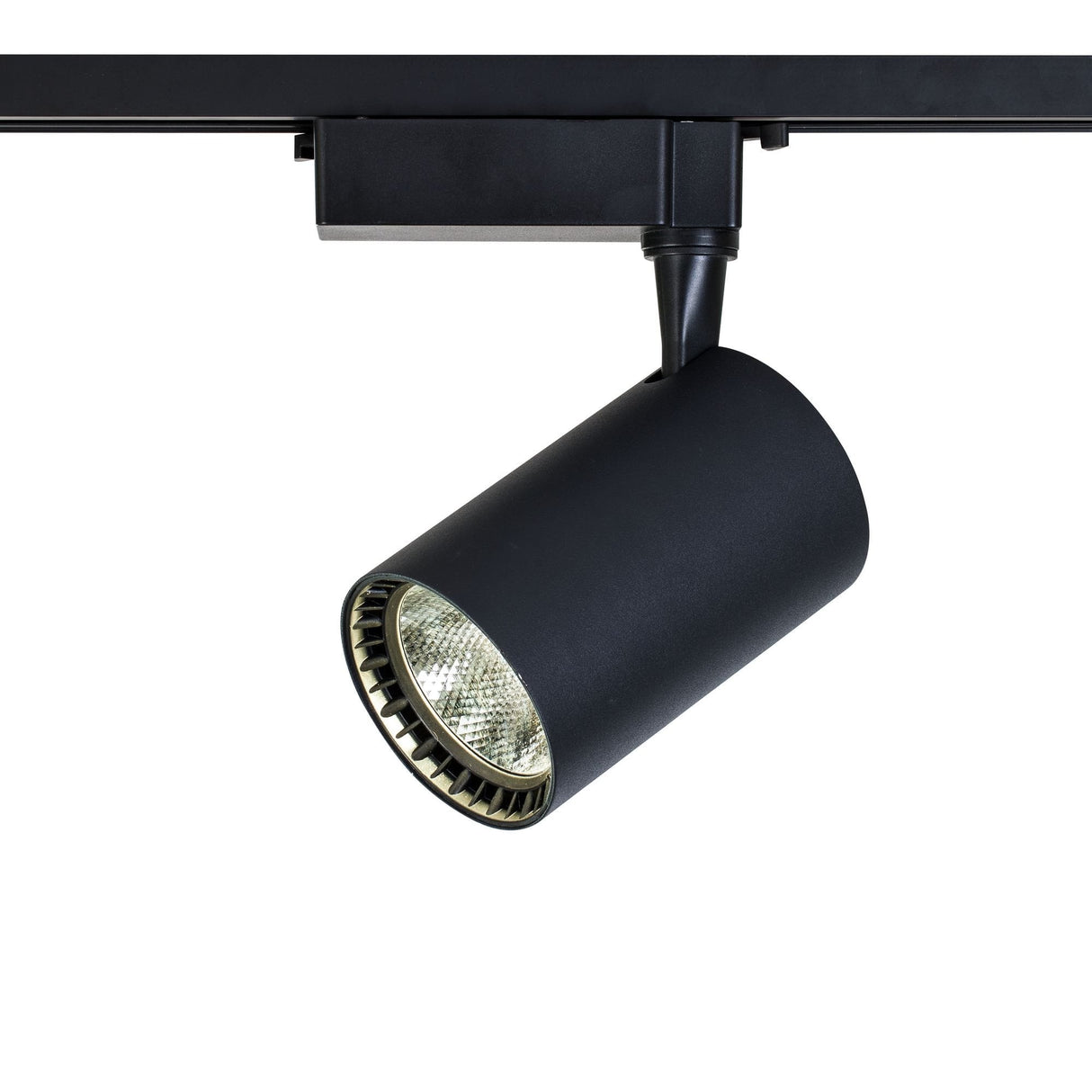 Sleek Black Aluminum 17W Track Lighting Fixture