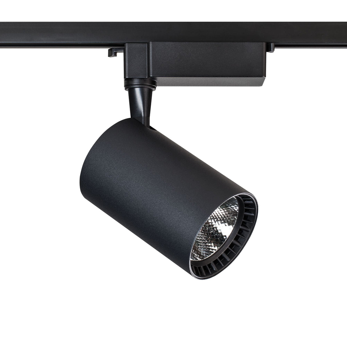Sleek Black Aluminum 17W Track Lighting Fixture