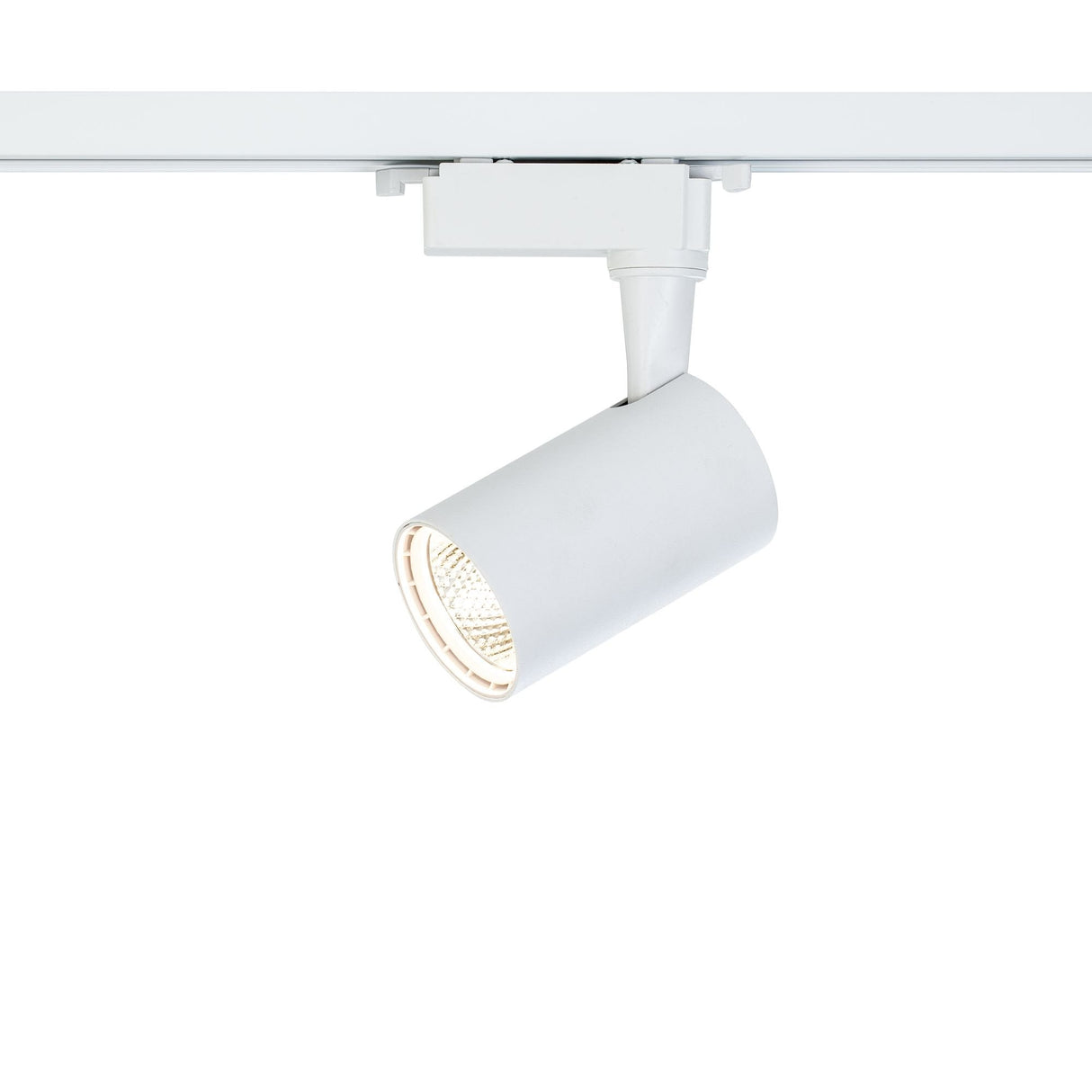 Sleek White Aluminum Track Lighting Fixture 6W