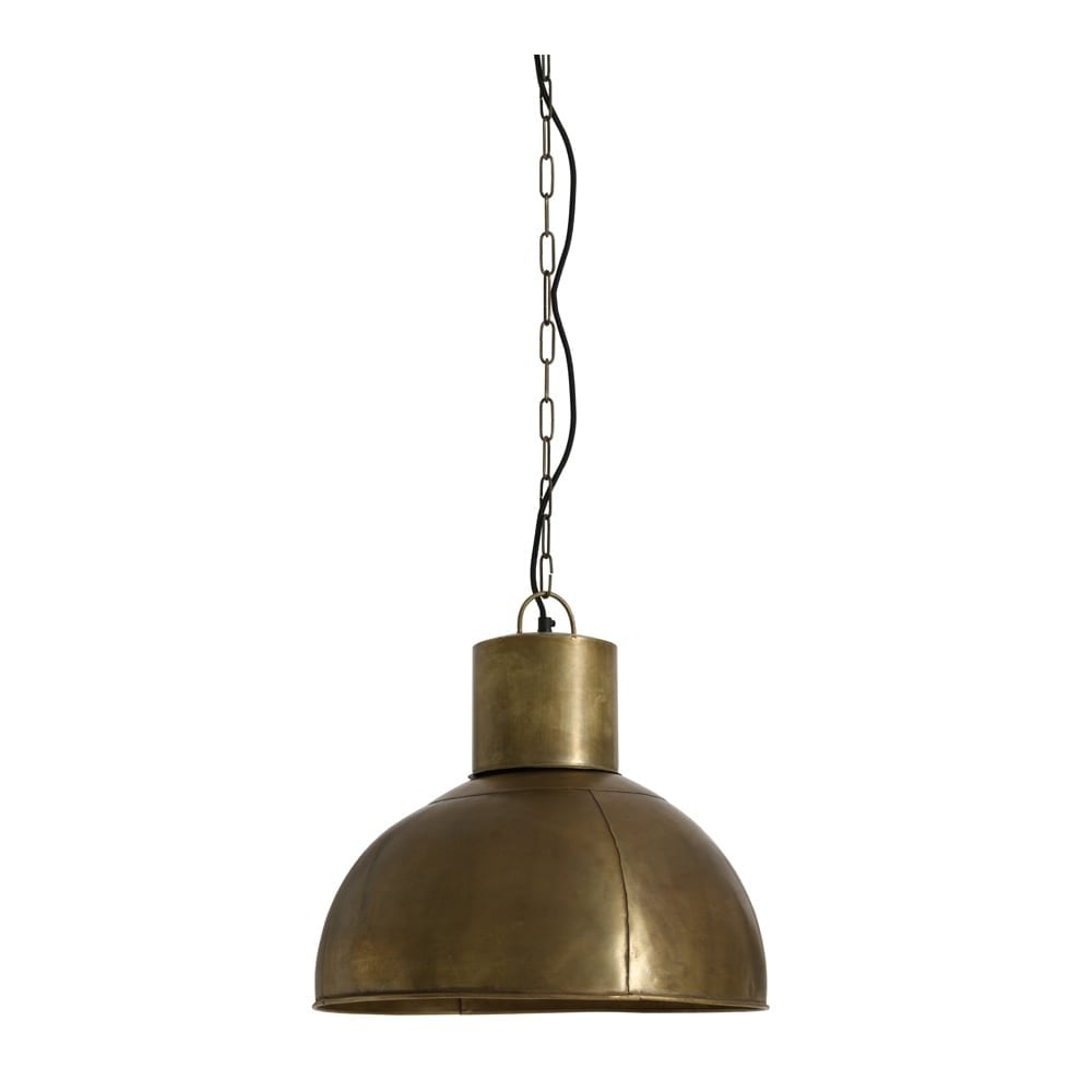 Elegant Antique Bronze Pendant Light - Ekin 43x43 cm