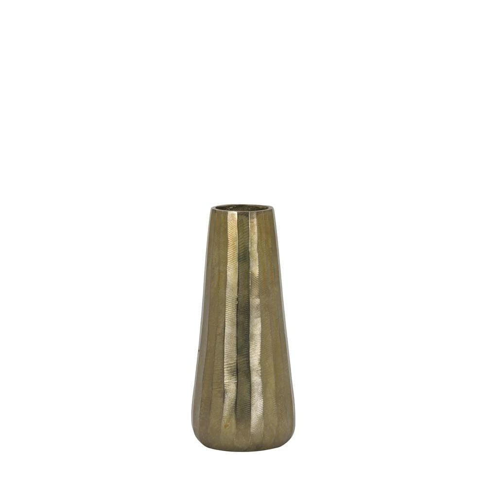 Antique Bronze Durango Vase, 13x29cm
