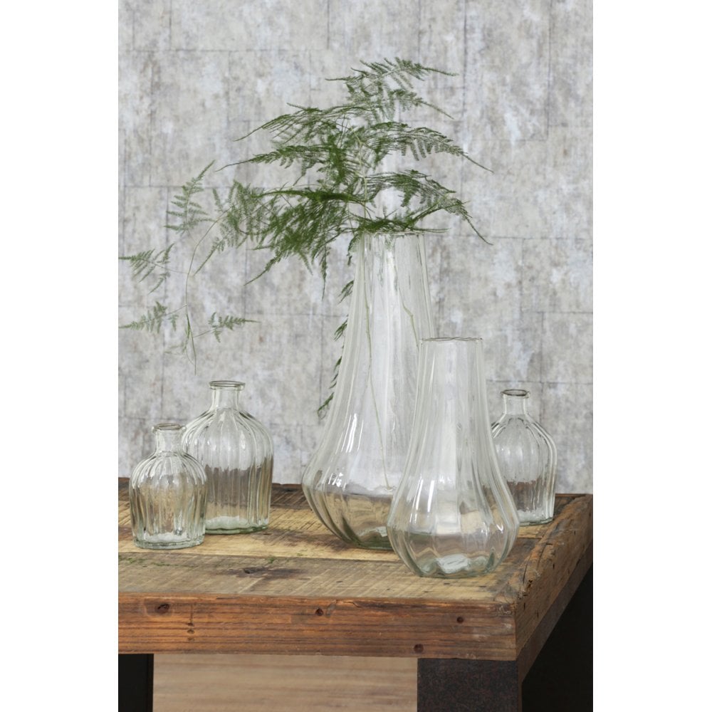 Elegant 11x16cm Clear Glass Pargi Bottle