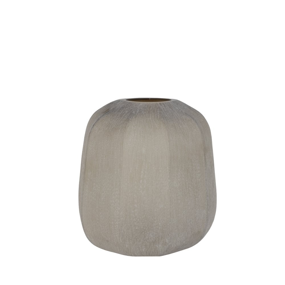 Round Glass Vase, 32x33cm - Pacengo Collection