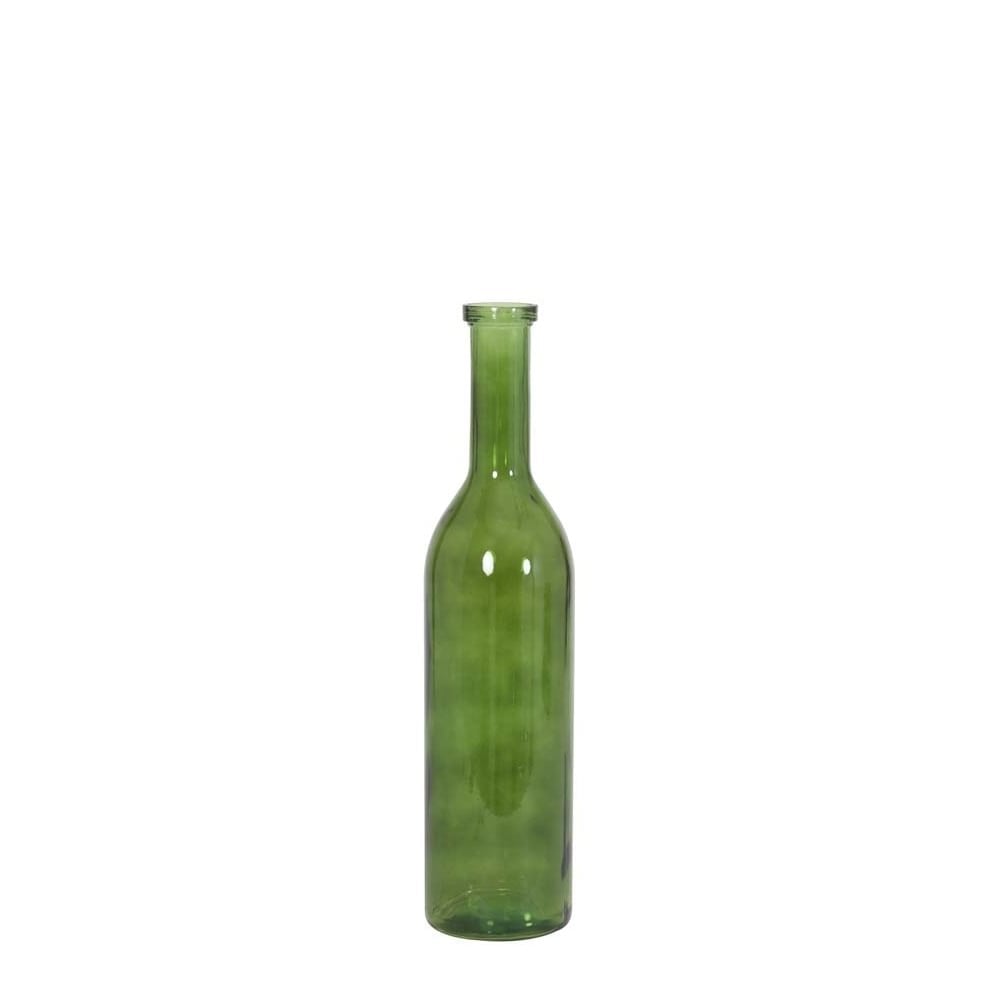 Elegant 75cm Green Glass Zamora Vase