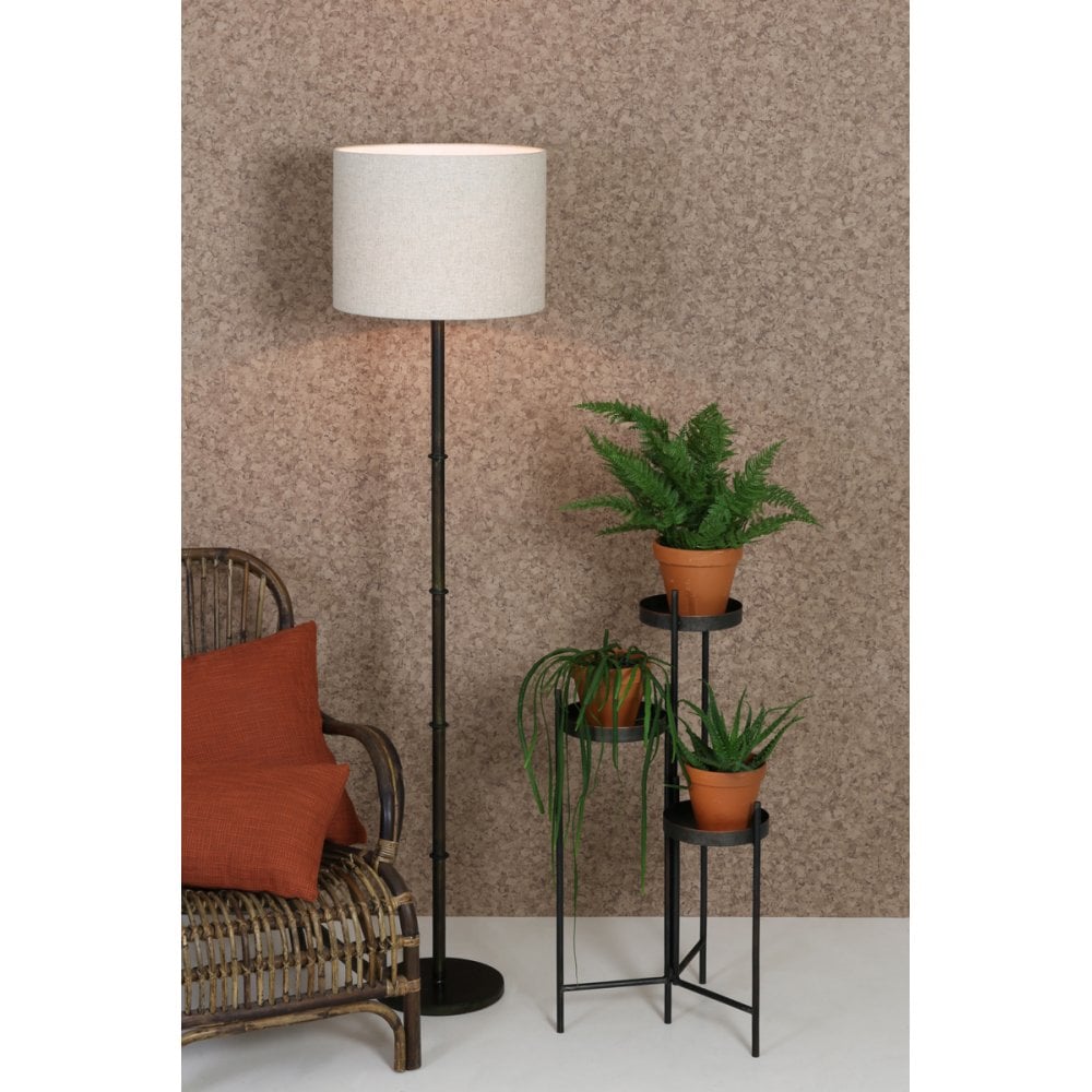 Vilato Round 3-Tier Zinc Metal Etagere - 41.5x61x98cm