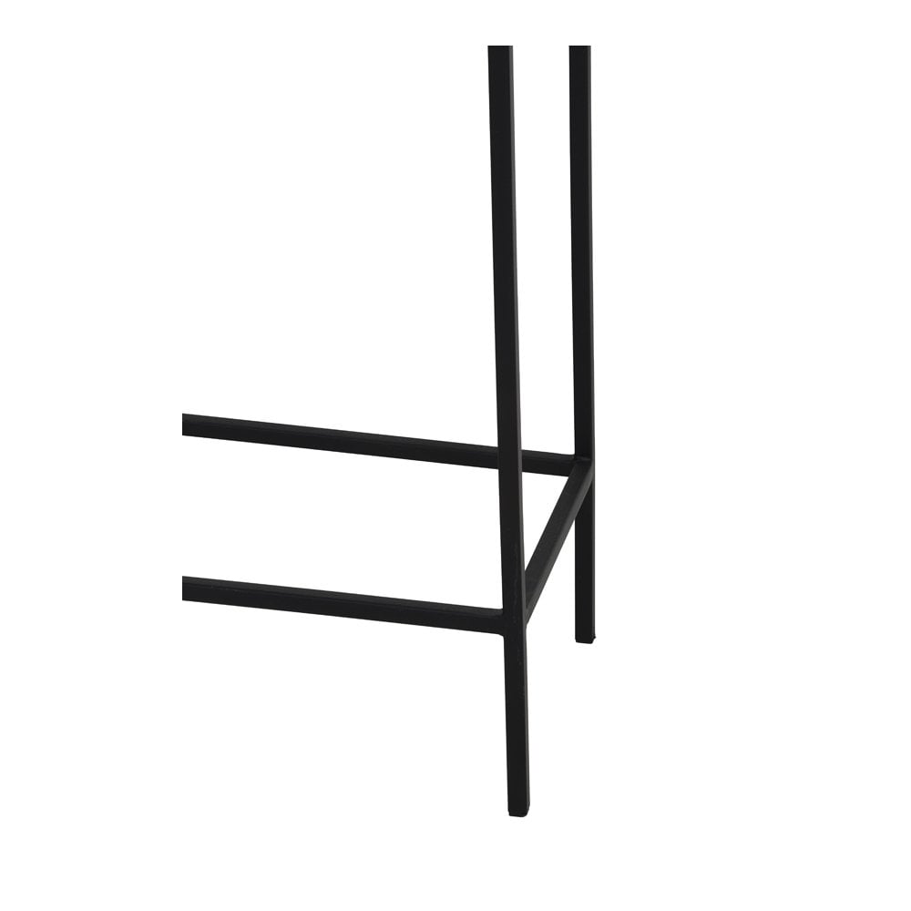 Hartsville Dark Bronze Dual Console Table Set - Rectangular Metal Design