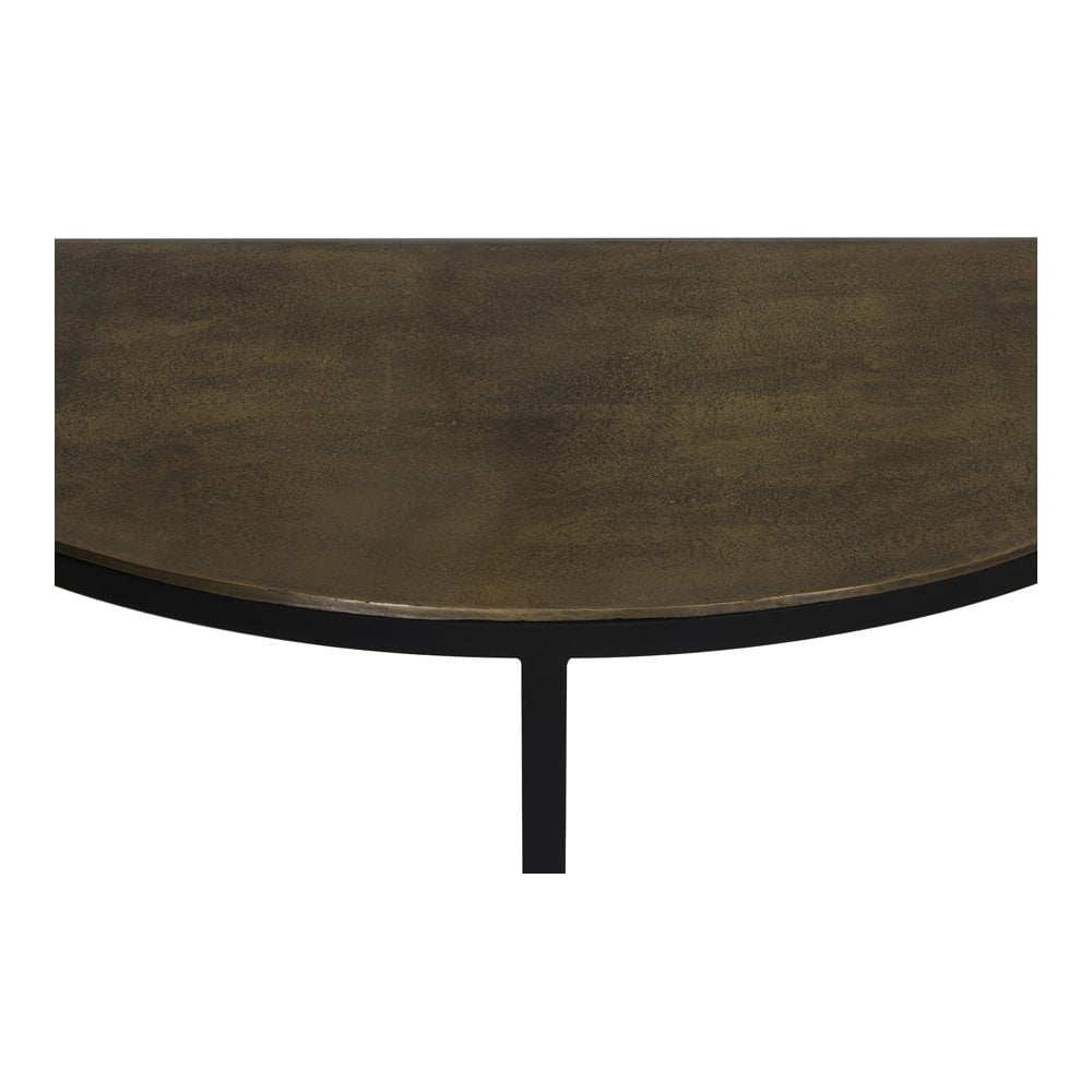 Peto Antique Bronze-Black Console Table 100x42x76cm