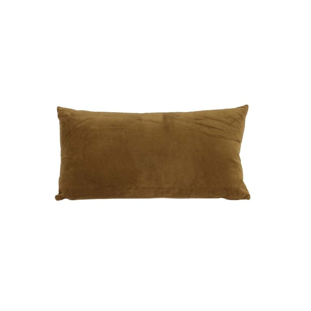 Velvet Gold Rectangular Pillow - Khios Collection (60x30cm)
