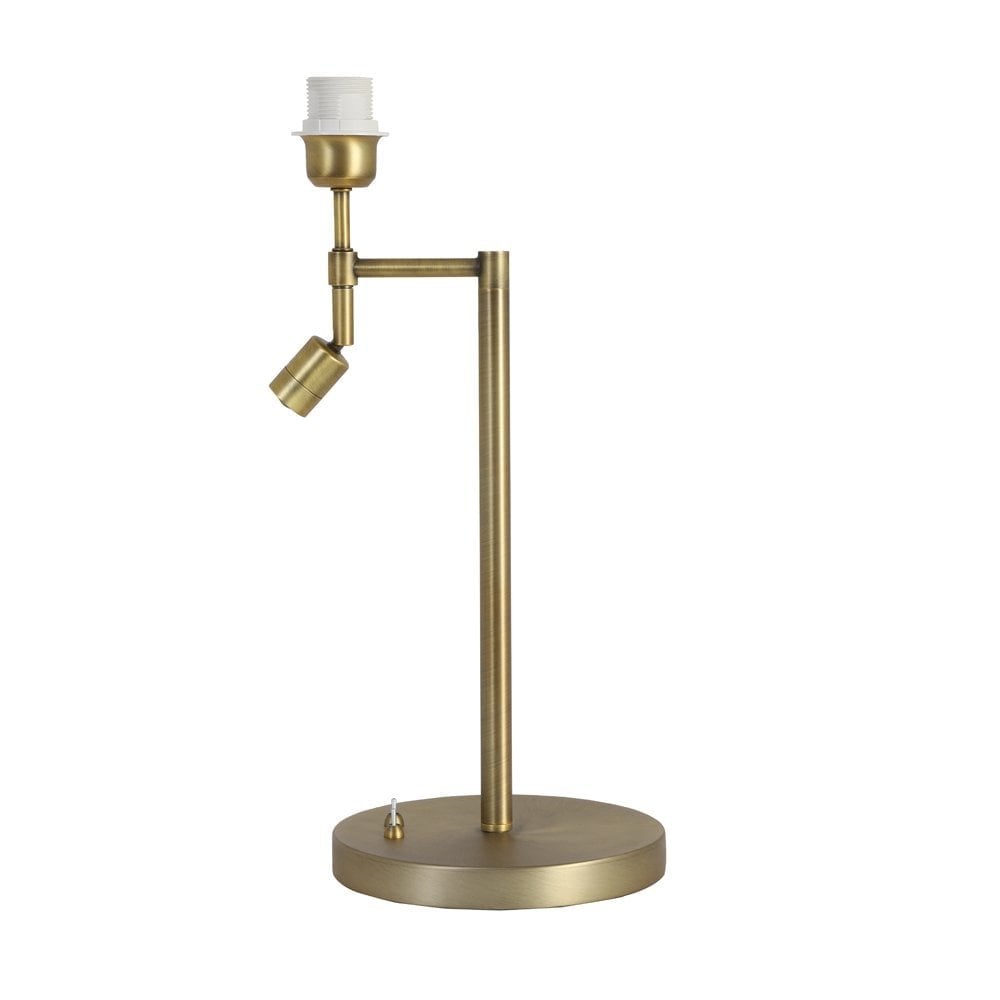 Montana Vintage Brass Lamp Base with LED Illumination 20 x 48 cm