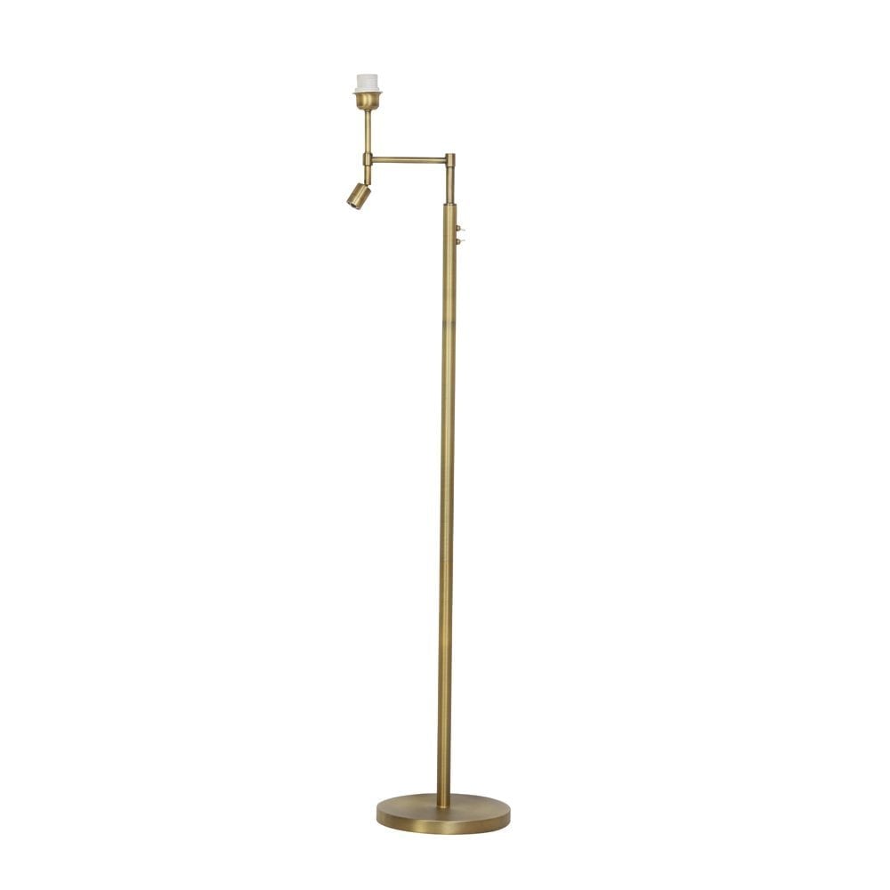 Elegant Antique Bronze Montana Floor Lamp Ø25X140 with LED Lighting