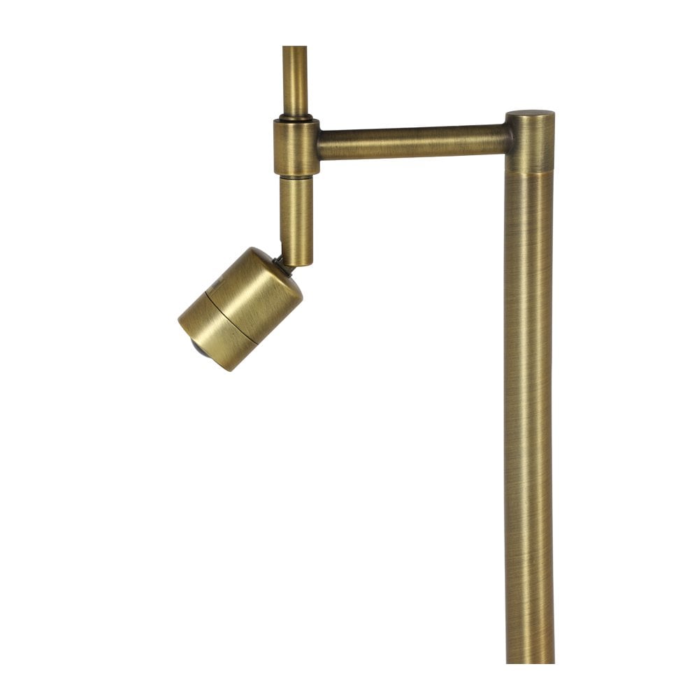 Elegant Antique Bronze Montana Floor Lamp Ø25X140 with LED Lighting