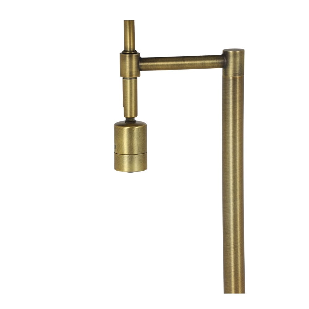 Elegant Antique Bronze Montana Floor Lamp Ø25X140 with LED Lighting