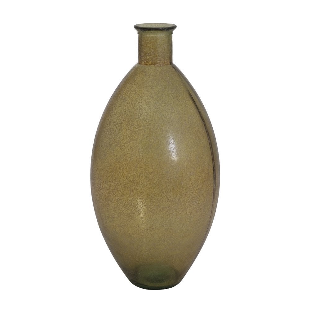 Amber Glass Vase 29x59cm - Sossano Collection