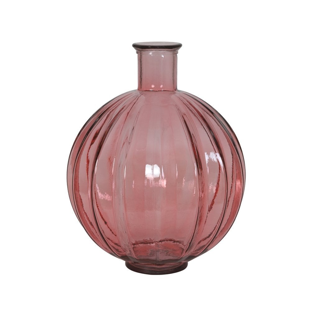Blush Glass Elegance: 42cm Palloci Vase
