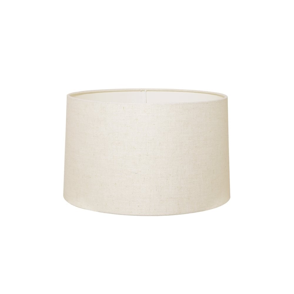 Livigno Egg White Round Drum Lamp Shade 40x38x24cm