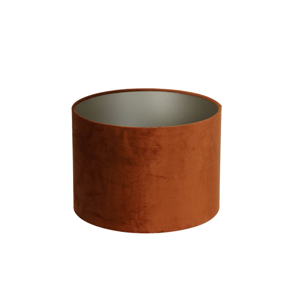 Velours Terra Cylinder Lamp Shade - 25x25x18cm