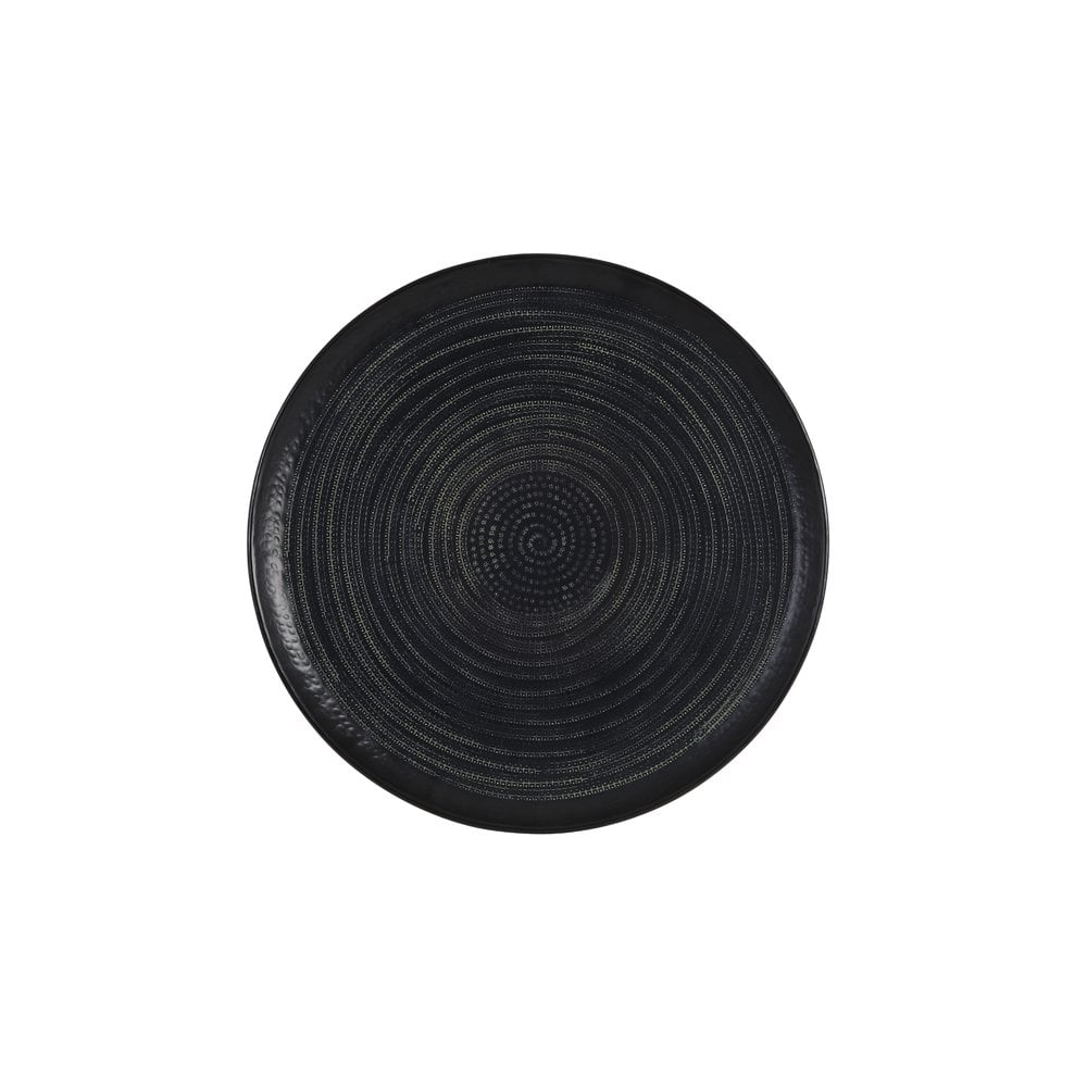 Surice Antique Green-Black Decorative Metal Dish, 58cm