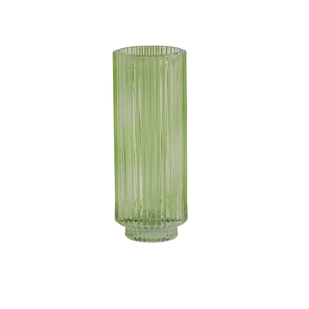 Emerald Glow Tealight Glass 6x16cm