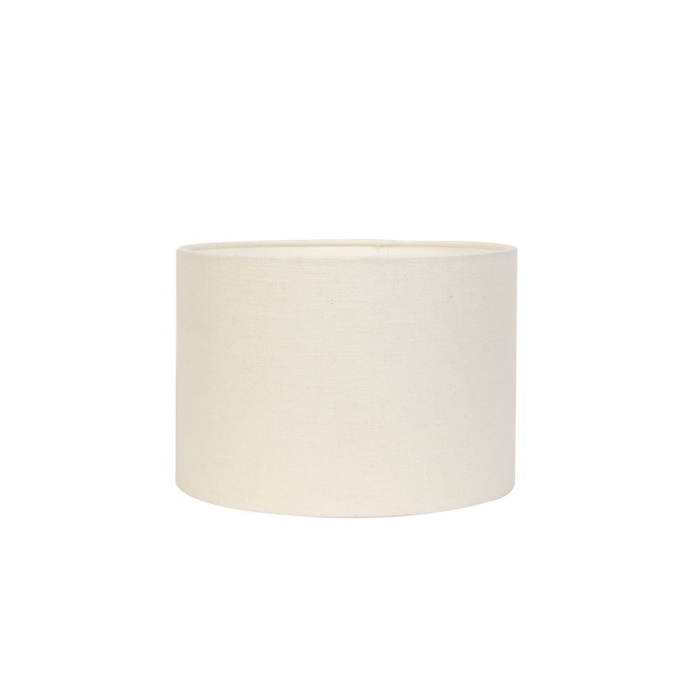 Eggshell White Livigno Cylinder Lampshade 40x40x30cm