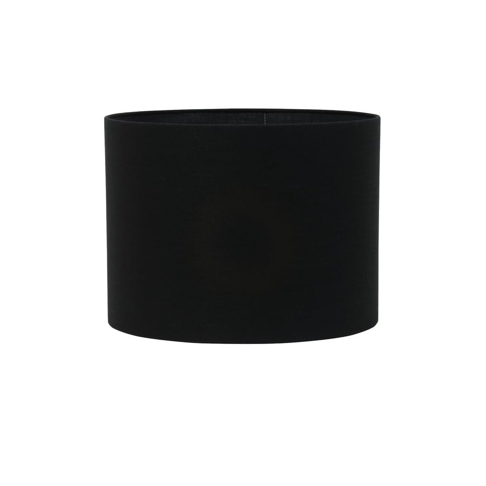Elegant Livigno Black Cylinder Lamp Shade 40x40x30cm
