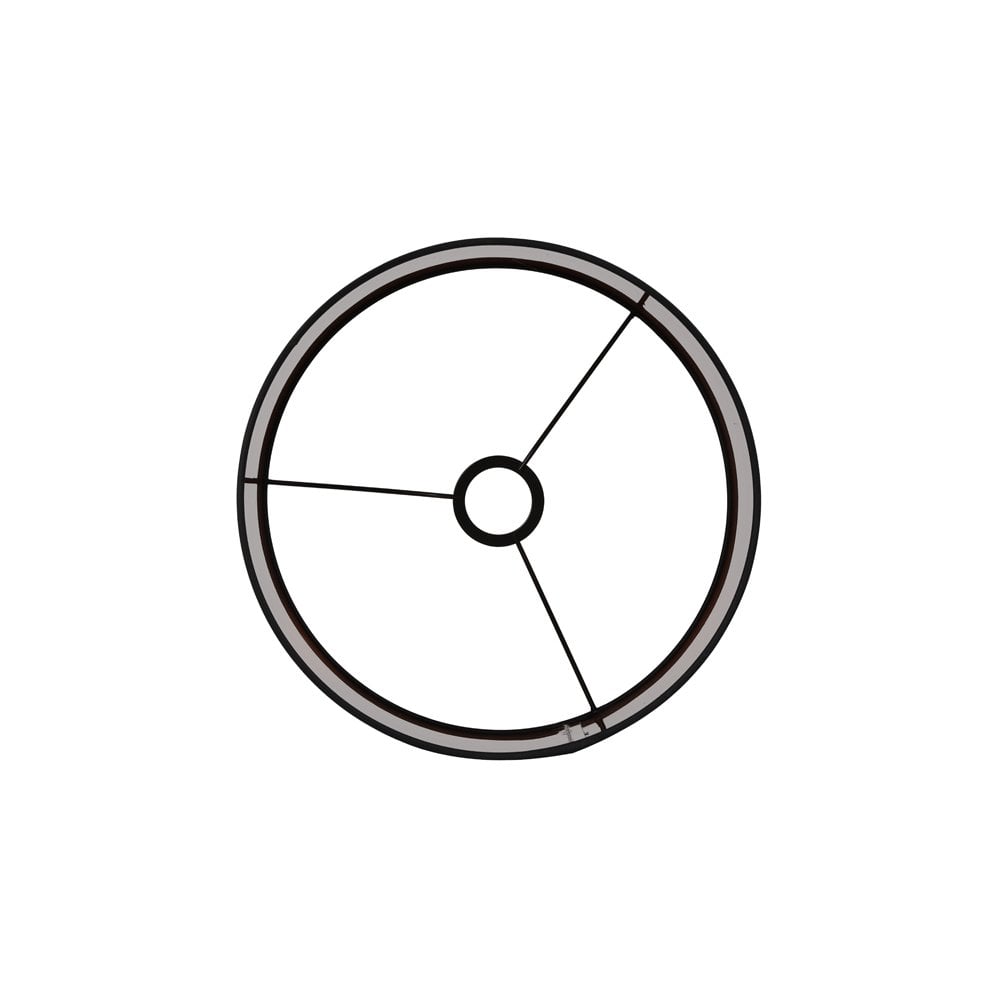 Elegant Livigno Black Cylinder Lamp Shade 40x40x30cm