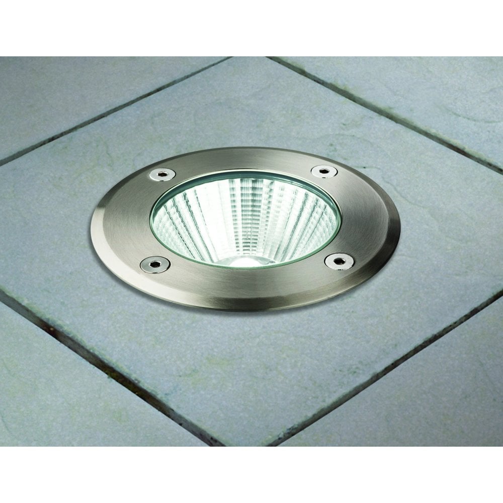 Stainless Steel Walkover LED Light - Model Compress FL73156