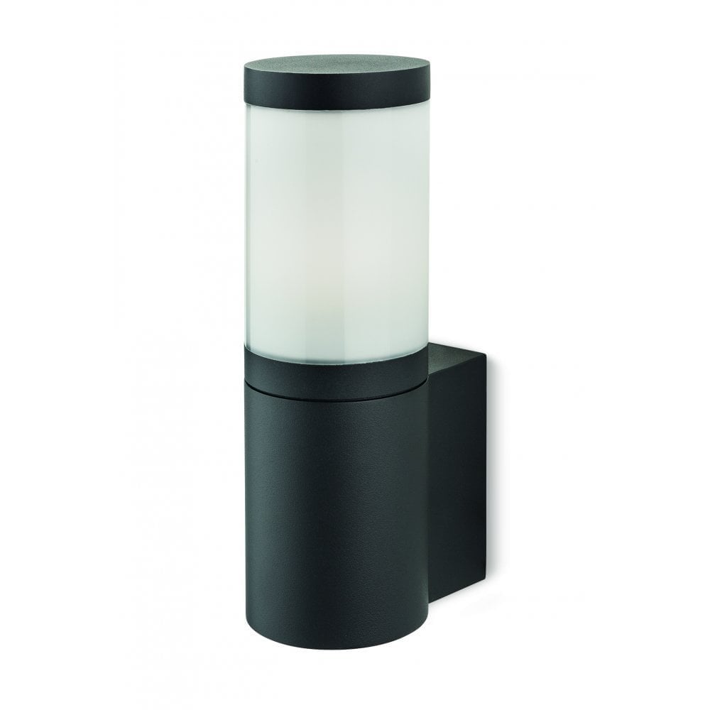 Graphite Tubular Wall Sconce Light