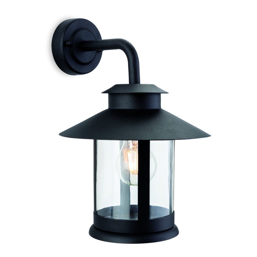 Serrate Series Modern Black Wall Sconce