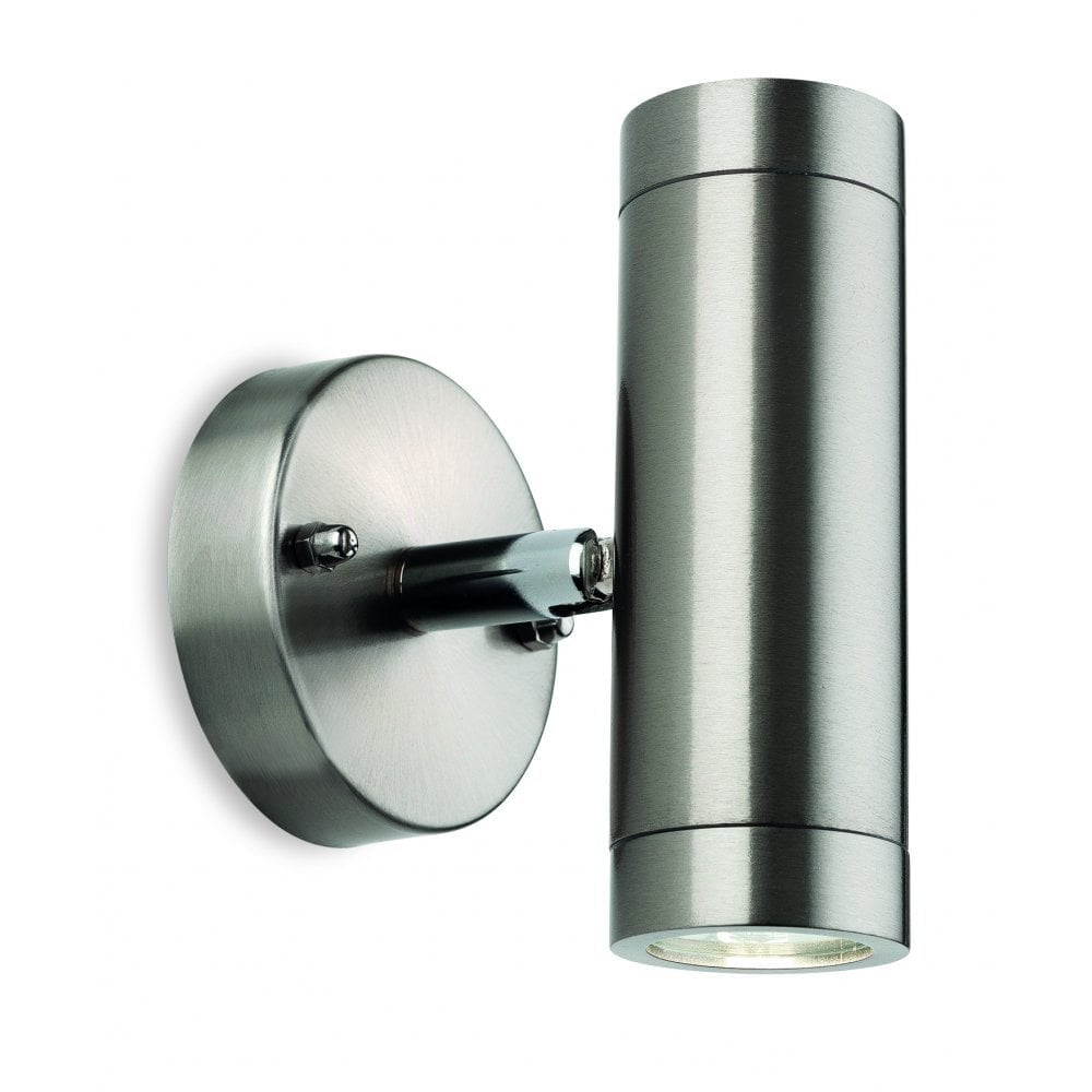 Contemporary Stainless Steel LED Wall Light Fixture