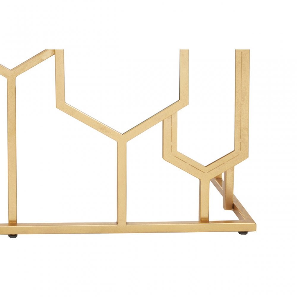 Rio Console Table Gold