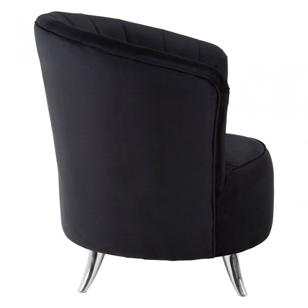 Maci Black Tub Chair Black