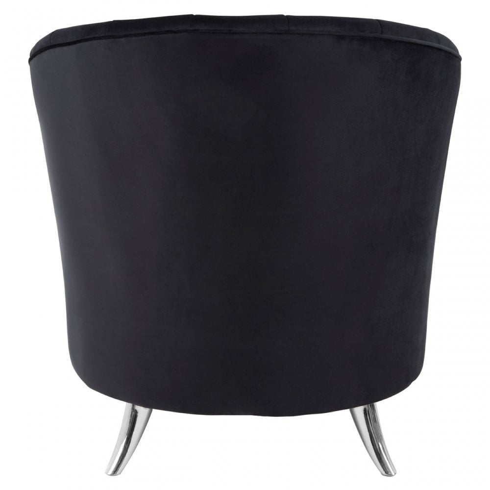 Maci Black Tub Chair Black