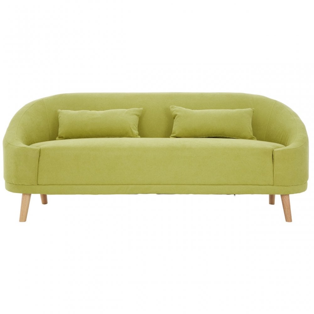 Holland Green Linen Sofa Green