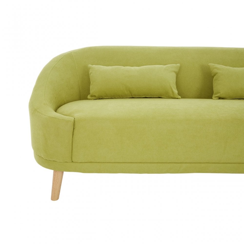 Holland Green Linen Sofa Green